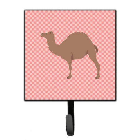 Carolines Treasures F1 Hybrid Camel Pink Check Leash or Key Holder BB7819SH4